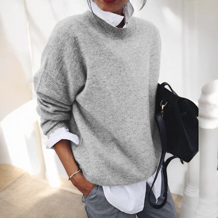 Mila | Weicher Und Eleganter Strickpullover Für Damen
