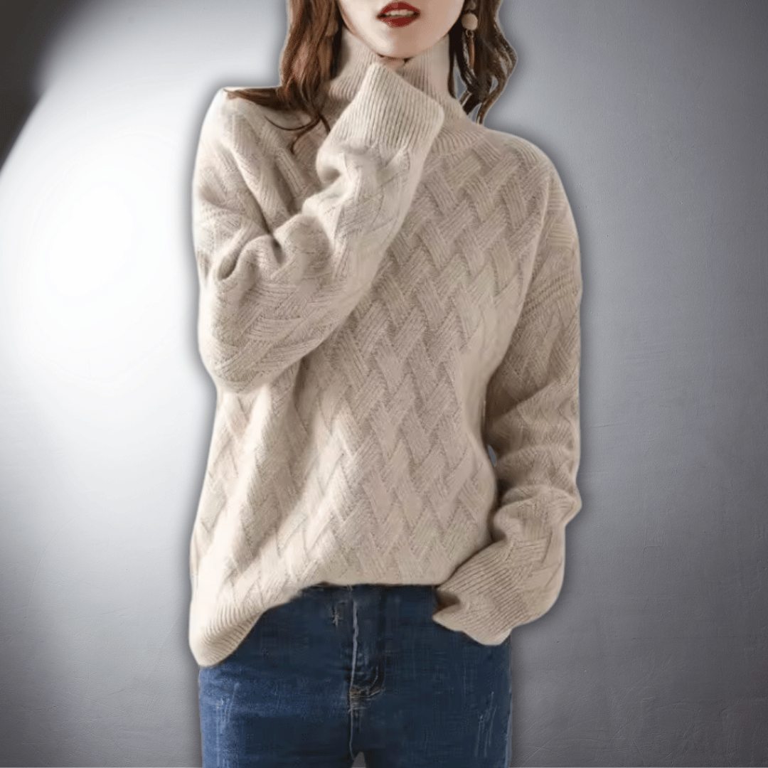 Luisa | Oversize Rollkragenpullover Mit Weichem Tragekomfort