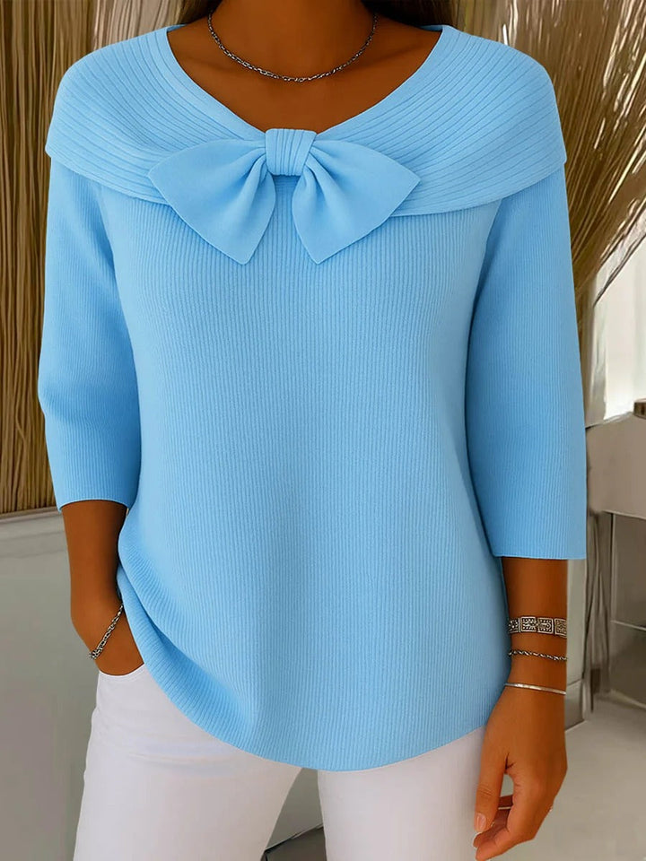 Amalia | Femininer Und Eleganter Strickpullover Für Damen