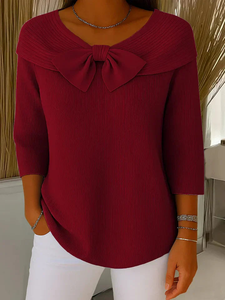 Amalia | Femininer Und Eleganter Strickpullover Für Damen