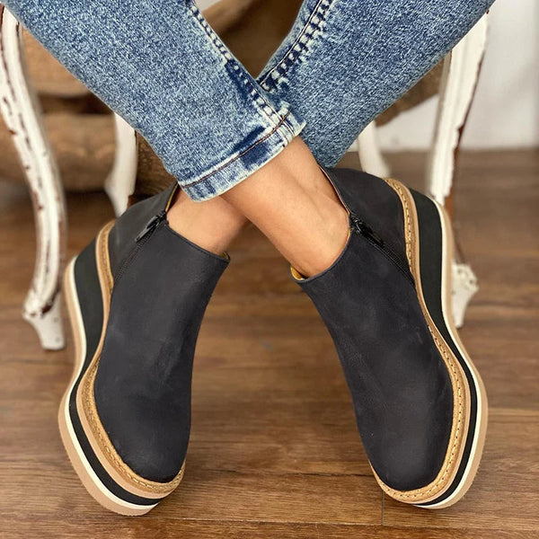 Jeanne - Stilvolle Herbst-Ankle Boots