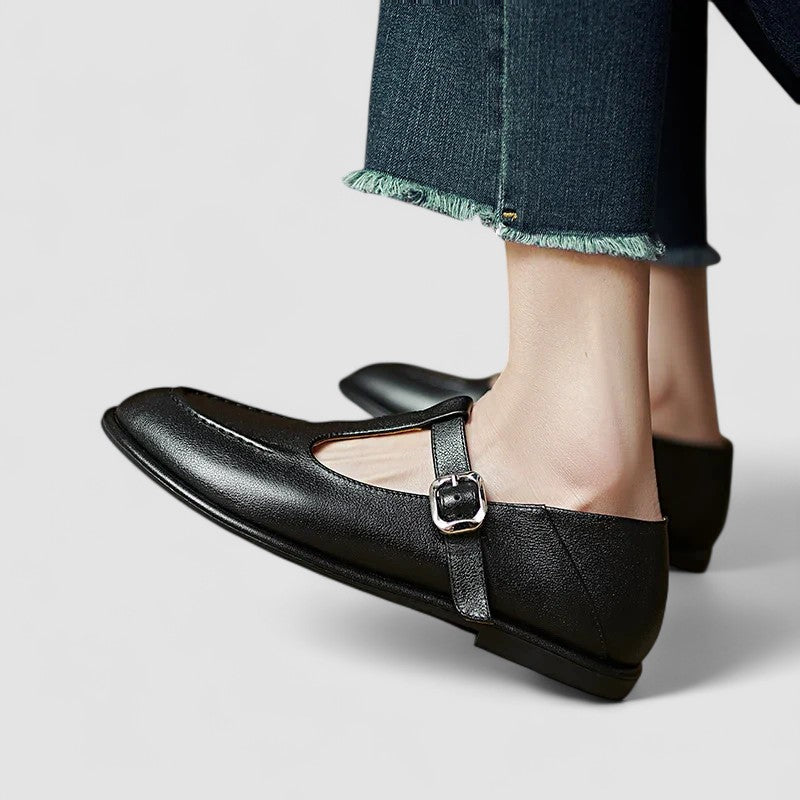 Ariyzzah | Orthopedic Mary Jane Shoes with Low Heel