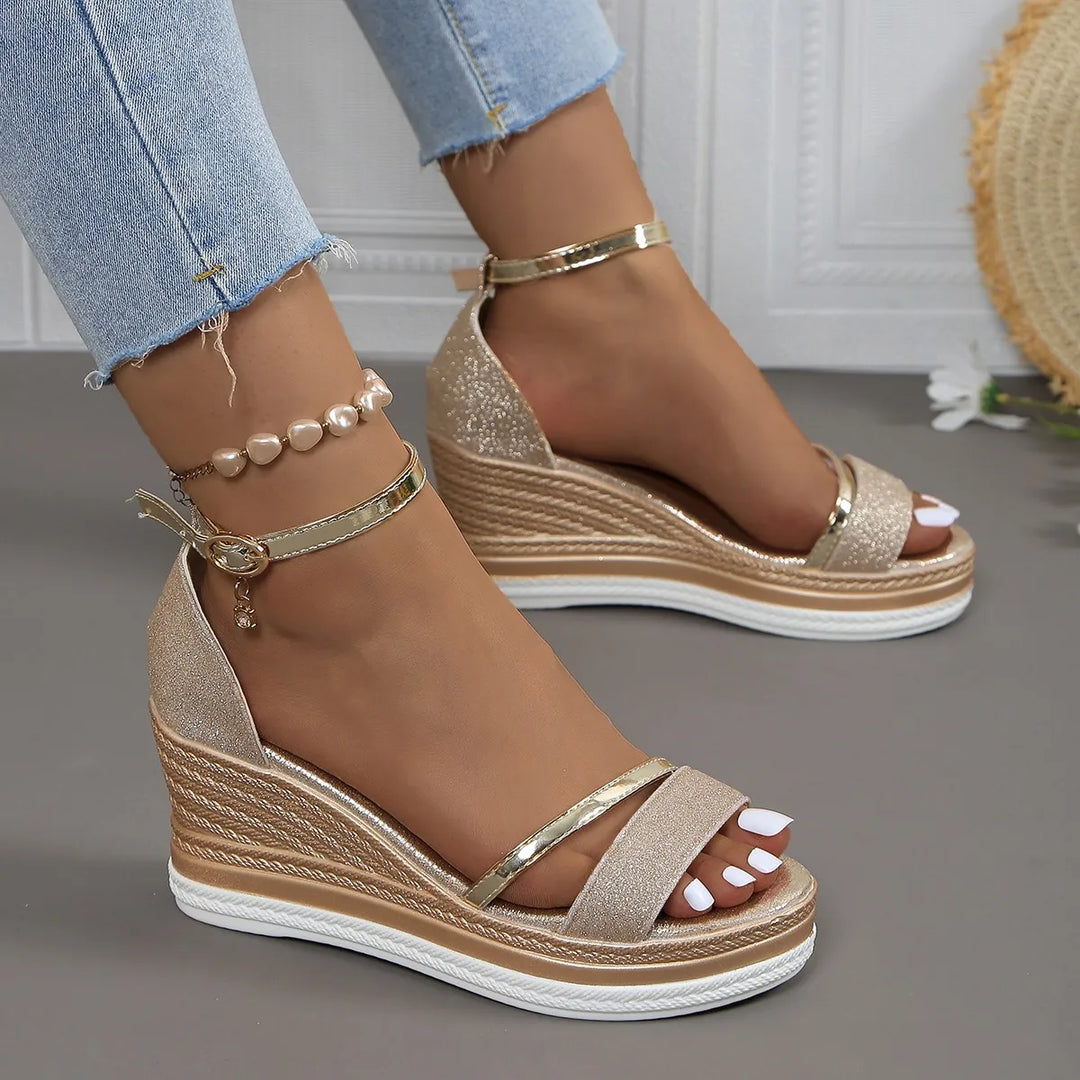 Alina - Stilvolle Orthopädische Sandalen