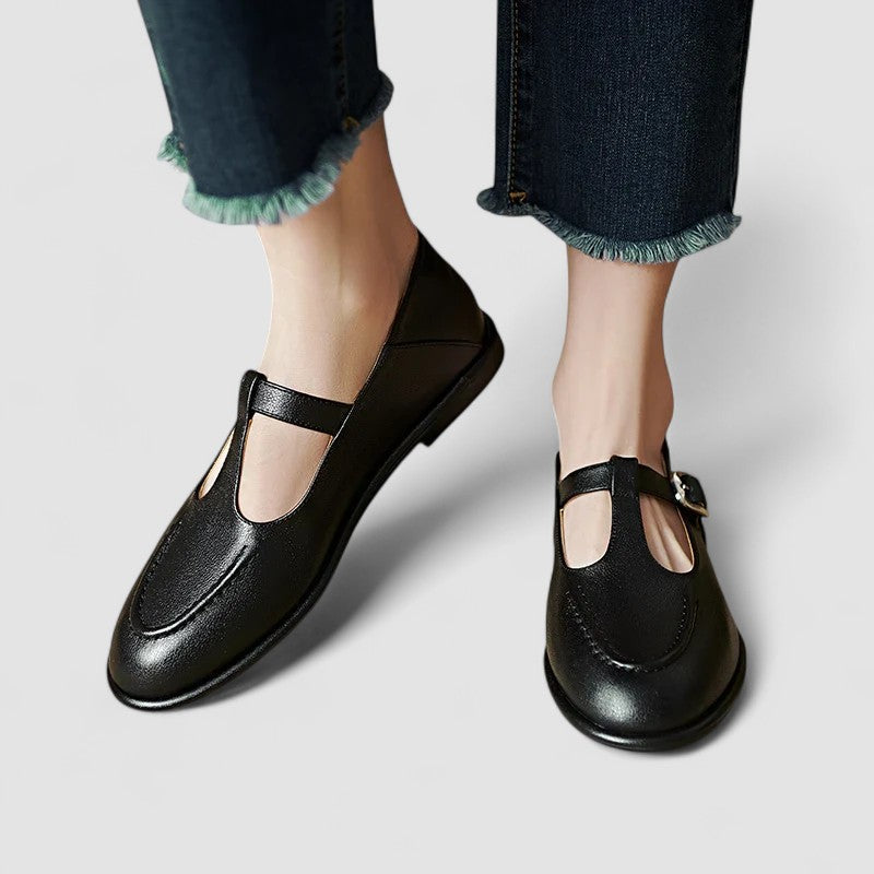 Ariyzzah | Orthopedic Mary Jane Shoes with Low Heel