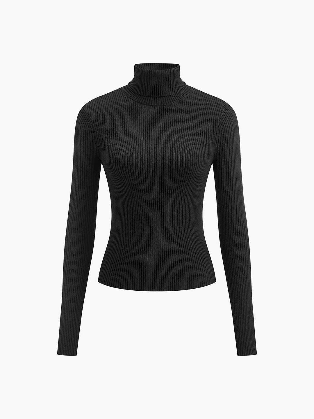 Victoria | Leichter Und Feingerippter Damen-Rollkragenpullover