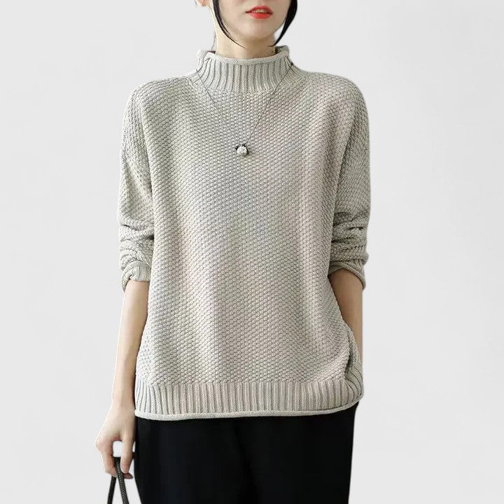 Mia | Stilvoller Und Gemütlicher Strickpullover Für Damen