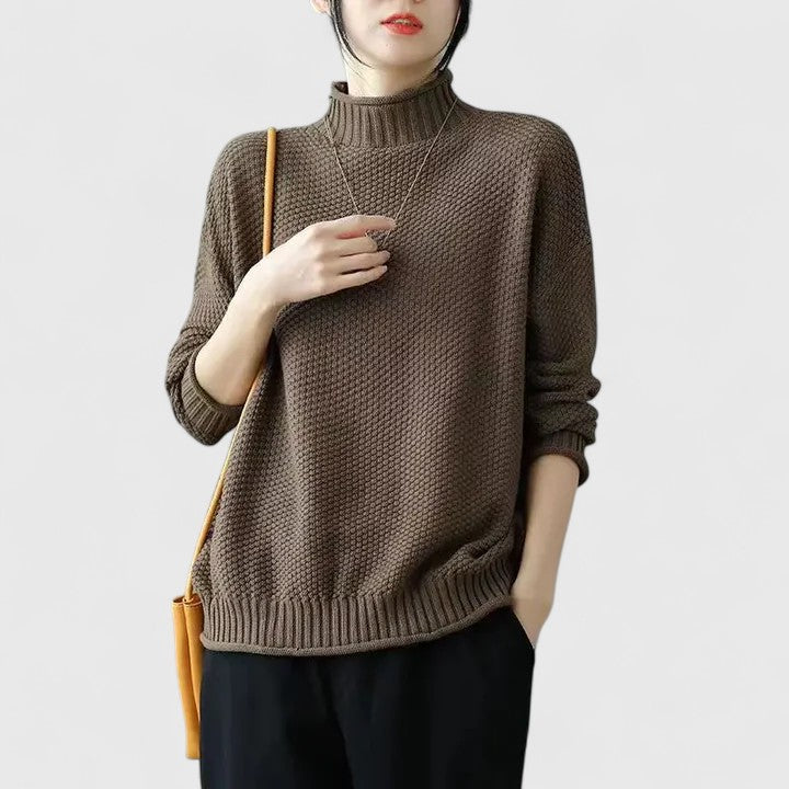 Mia | Stilvoller Und Gemütlicher Strickpullover Für Damen