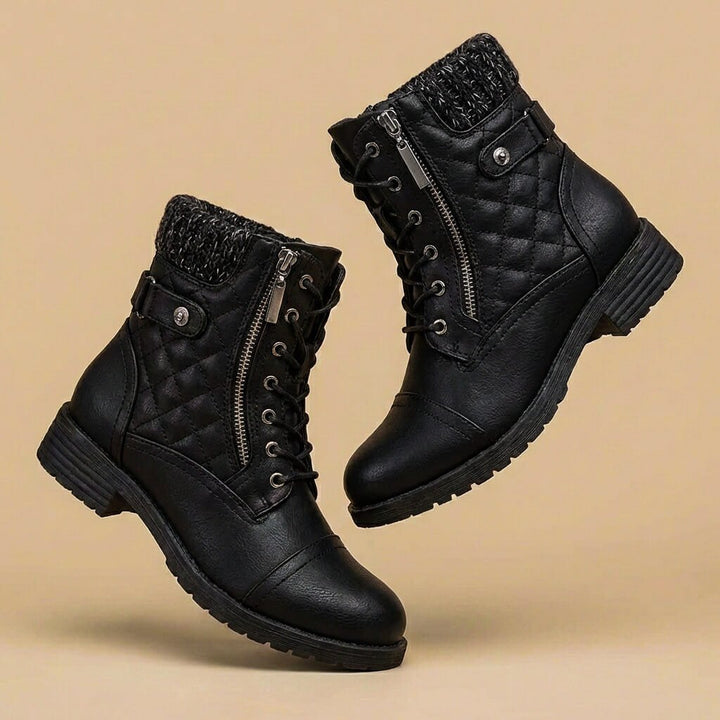 Elena | Elegante Und Stilvolle Lederstiefeletten