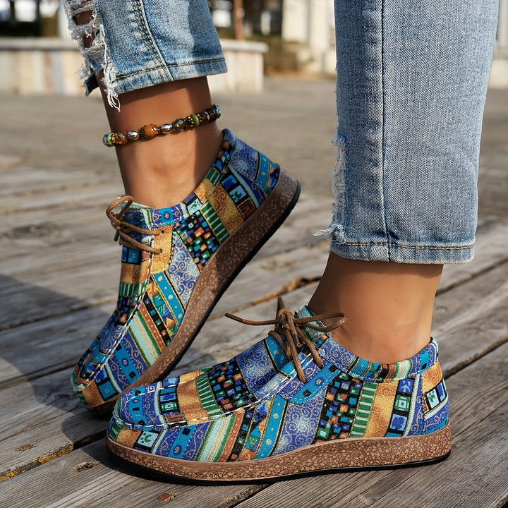 Lenoir | Bunte Retro-Damen Sneakers