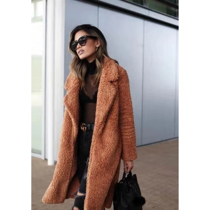 Anneliese | Damen Warme Teddy Winterjacke