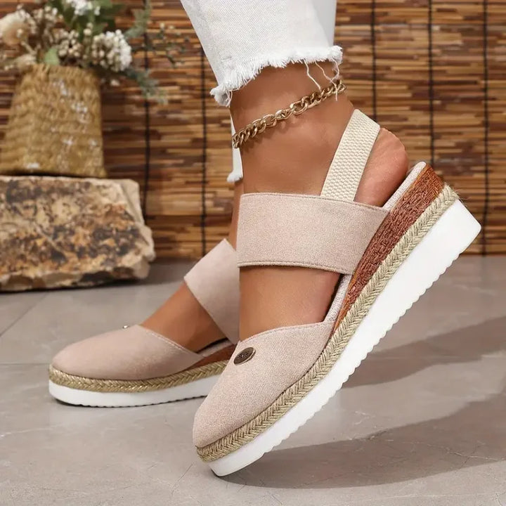 Antonia | Atmungsaktive Orthopädische Sandalen mit Plattform für ultimativen Komfort