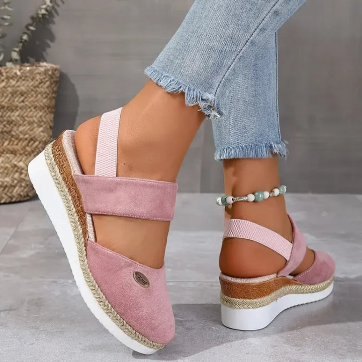 Antonia | Atmungsaktive Orthopädische Sandalen mit Plattform für ultimativen Komfort