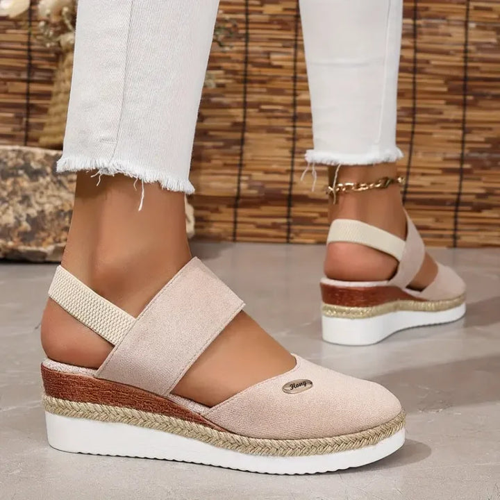 Antonia | Atmungsaktive Orthopädische Sandalen mit Plattform für ultimativen Komfort