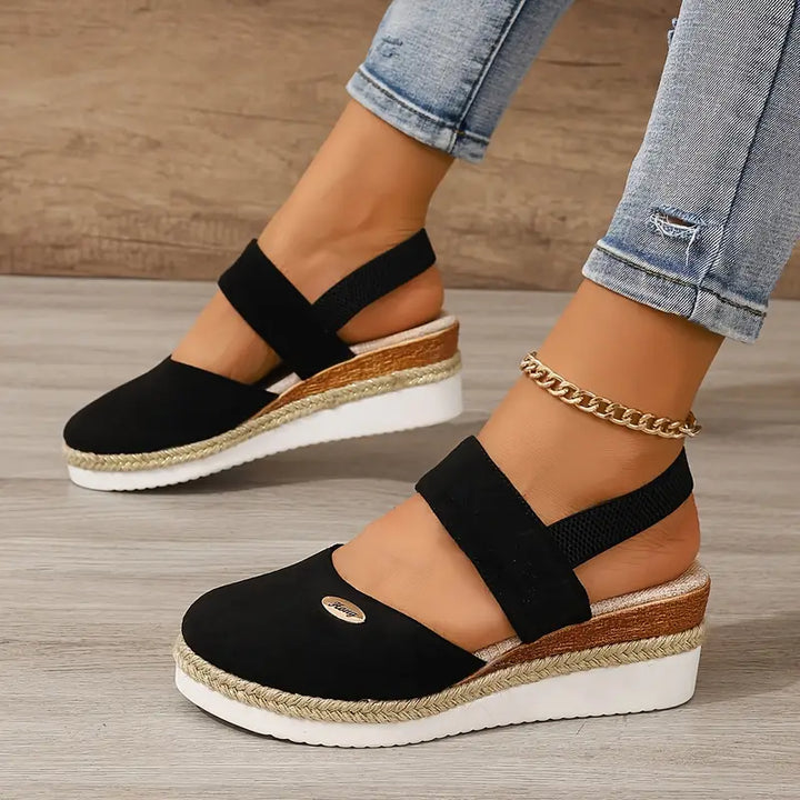 Antonia | Atmungsaktive Orthopädische Sandalen mit Plattform für ultimativen Komfort