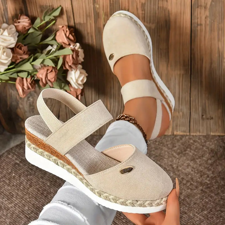 Antonia | Atmungsaktive Orthopädische Sandalen mit Plattform für ultimativen Komfort