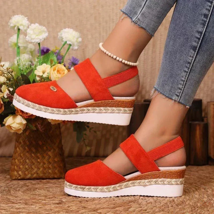 Antonia | Atmungsaktive Orthopädische Sandalen mit Plattform für ultimativen Komfort