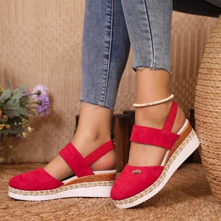 Antonia | Atmungsaktive Orthopädische Sandalen mit Plattform für ultimativen Komfort