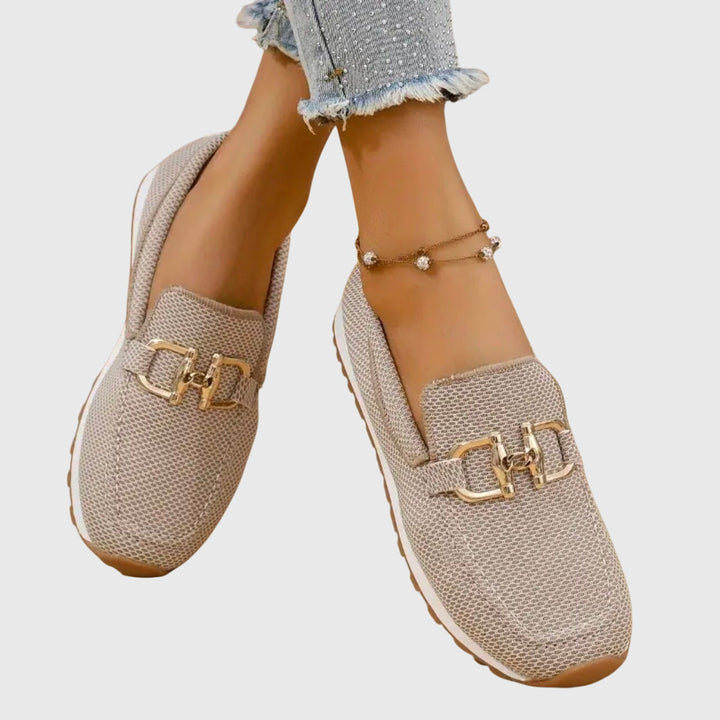 Susie | Damen Mokassin-Stil Sneakers mit orthopädischer Unterstützung