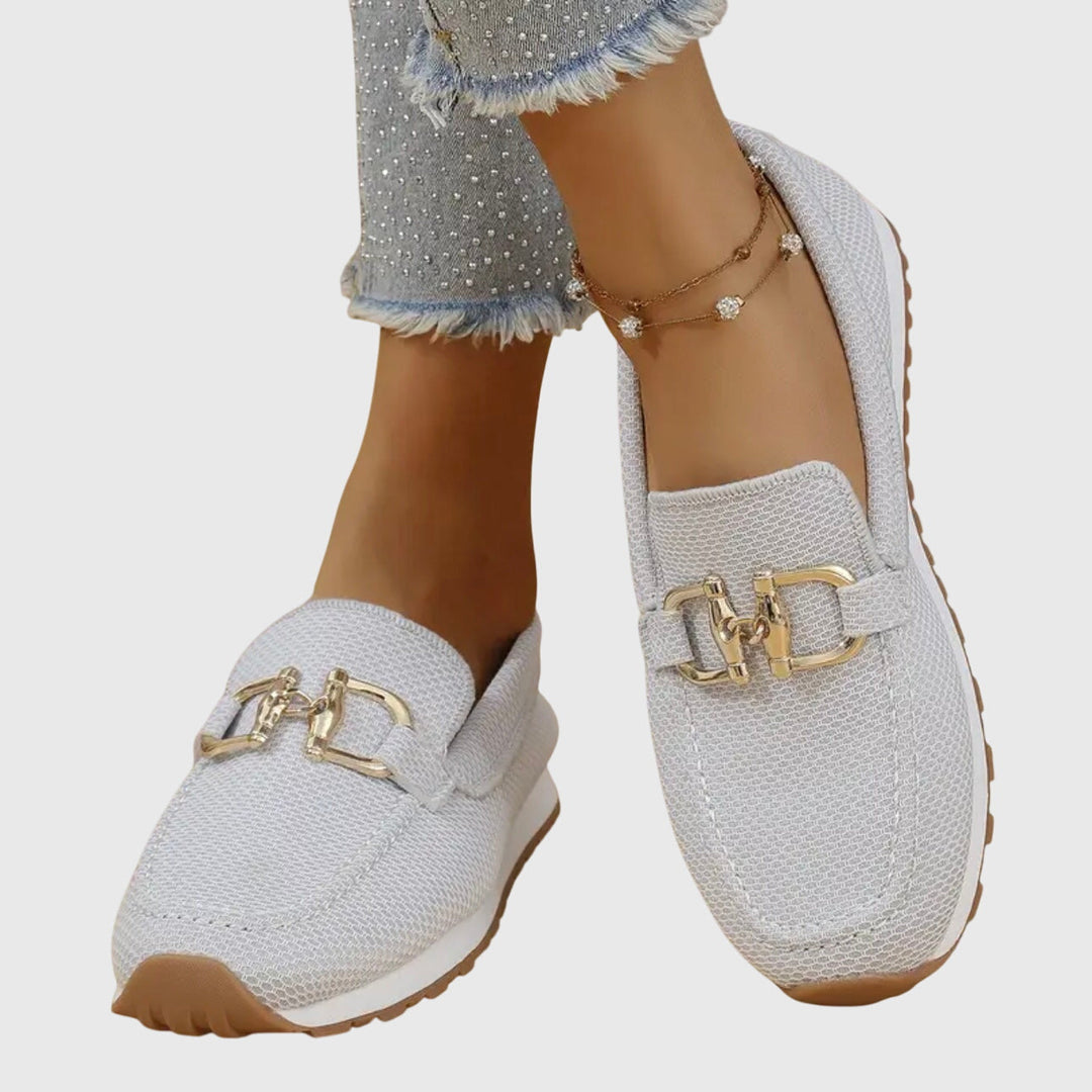 Susie | Damen Mokassin-Stil Sneakers mit orthopädischer Unterstützung