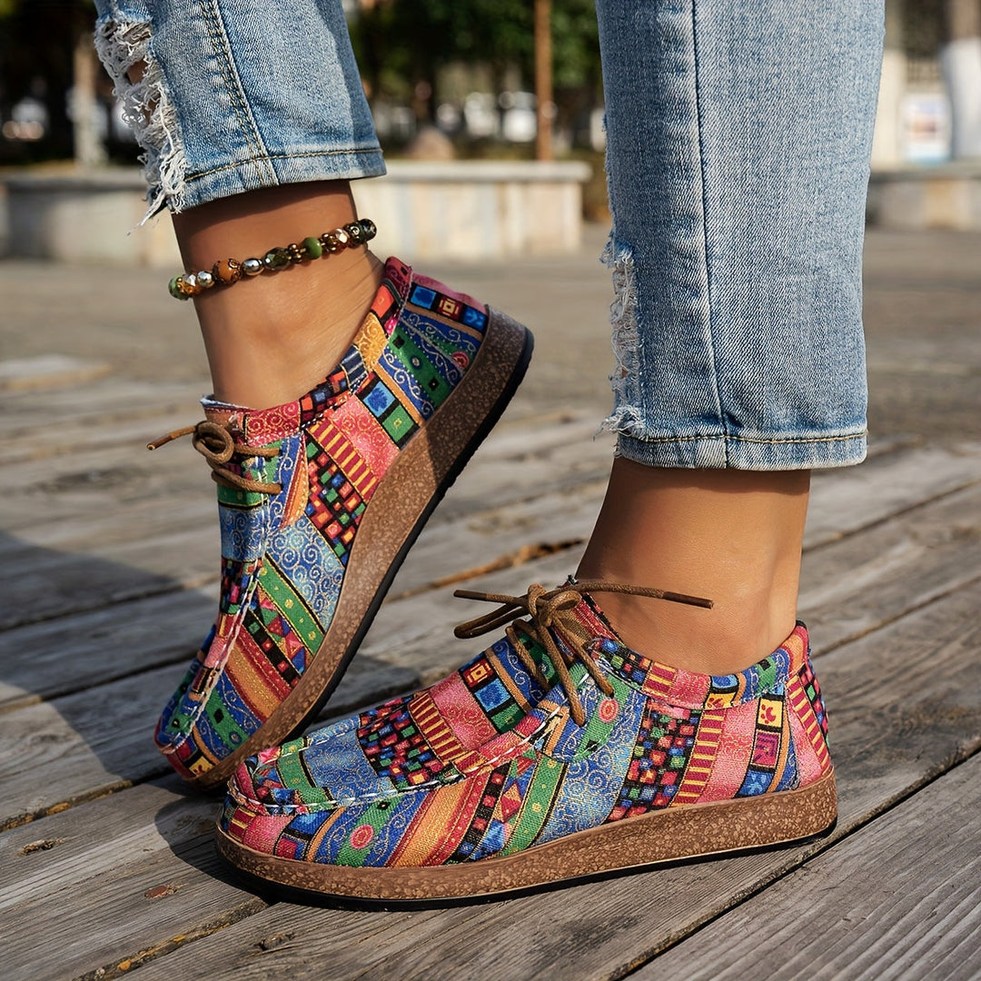 Lenoir | Bunte Retro-Damen Sneakers