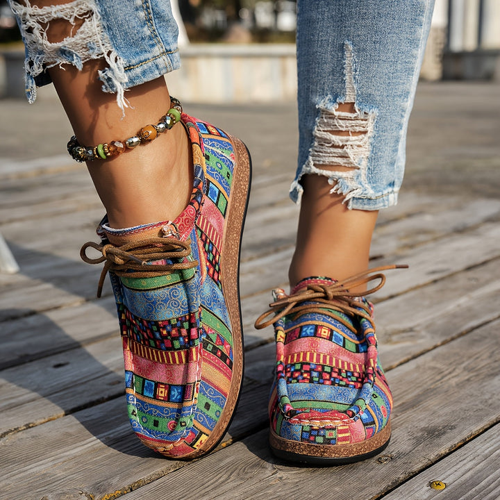 Lenoir | Bunte Retro-Damen Sneakers