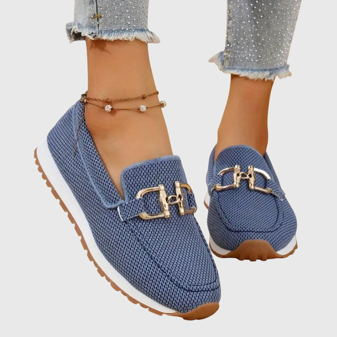 Susie | Damen Mokassin-Stil Sneakers mit orthopädischer Unterstützung