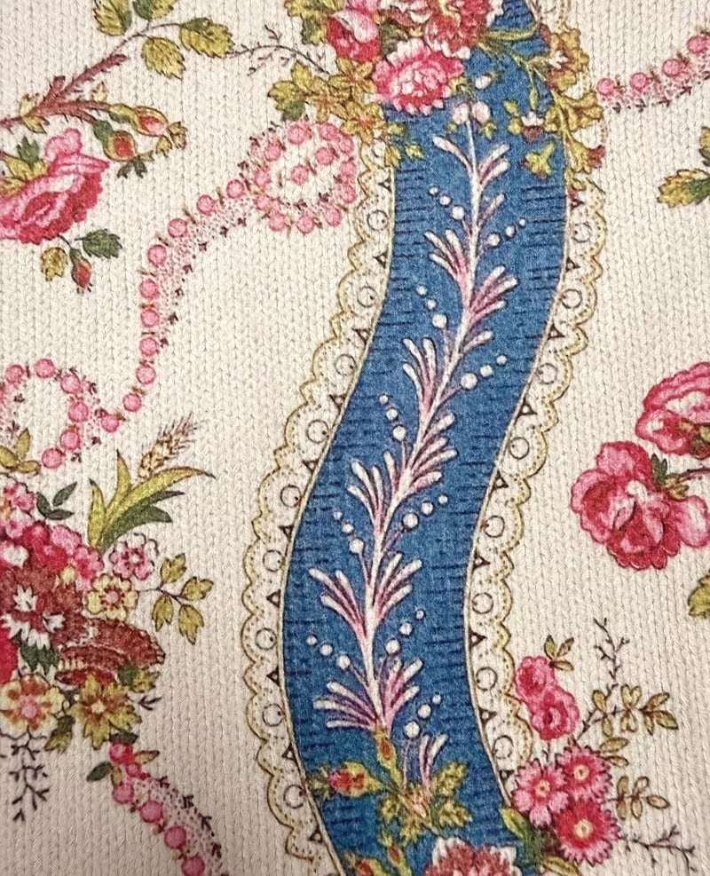 Cornelia™ | Cardigan mit Rosenmuster