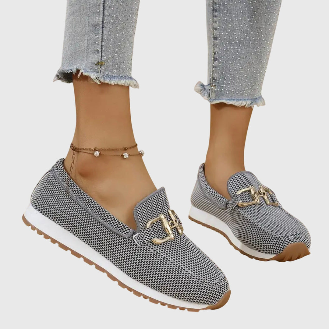 Susie | Damen Mokassin-Stil Sneakers mit orthopädischer Unterstützung