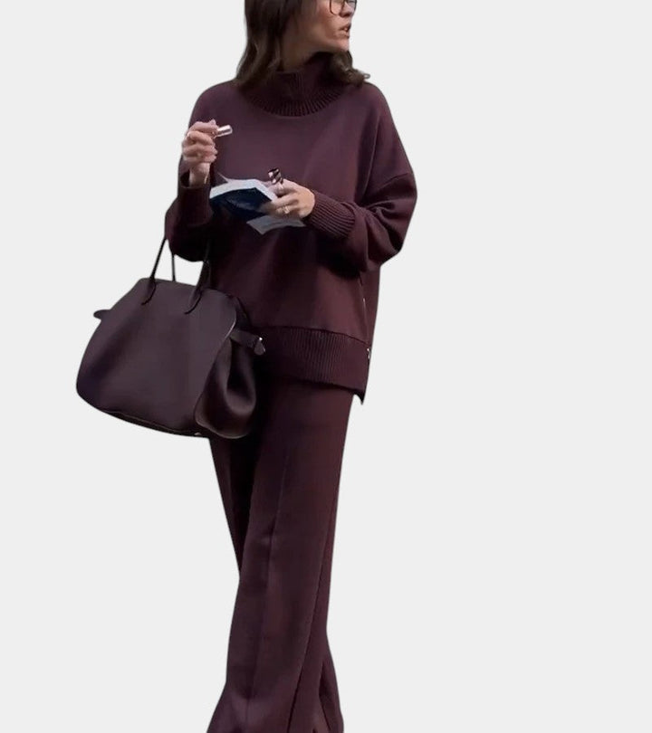 Tavessa Eveline – Damen Outfit aus Matelassé-Material