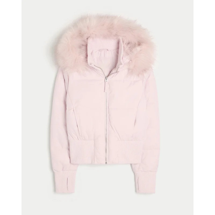 Mira | Damen Komfort Winterjacke mit Kapuze