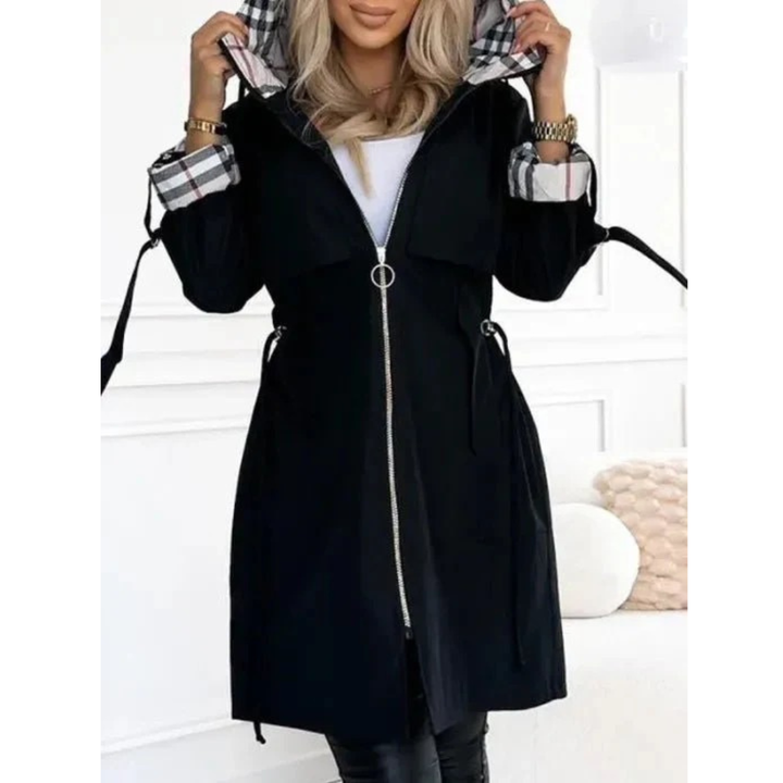 Oda | Damen Komfort Jacke Mit Kapuze
